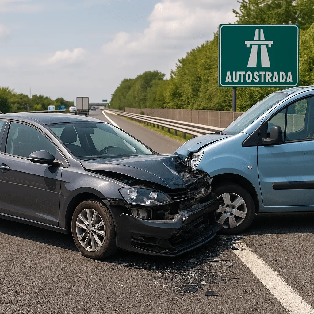 Incidente stradale tra due autovetture
